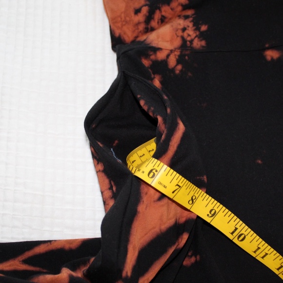 Handmade tie dye Pact fit & flare tank midi dress with pockets by Hue Revival - Picture 8 of 12